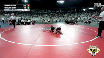 G6A-190 lbs Cons. Semi - Reyleigh Liles, BROKEN ARROW (Girls) vs Emery Turner, MCALESTER (Girls)