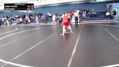 285 lbs Semifinal - Cade Whish, Colorado School Of Mines vs Tommy Tatham, Western Colorado University
