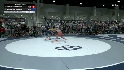 61 kg Champ. Rd Of 16 - Nicholas Sorrow, Simmons Academy Of Wrestling vs Theodore Flores, Cliff Keen Wrestling Club
