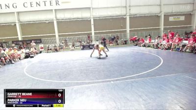 120 lbs Semis & 3rd Wb (16 Team) - Garrett Beane, Missouri vs Parker Neu, Wisconsin