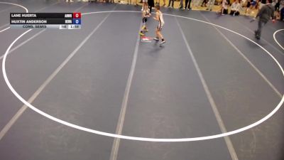 59 lbs Cons. Semis - Lane Huerta, Anoka Wrestling vs Huxtin Anderson, Berge Elite Wrestling Academy