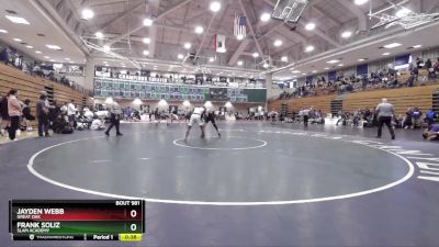 120 lbs Cons. Round 6 - Frank Soliz, Slam Academy vs Jayden Webb, Great Oak