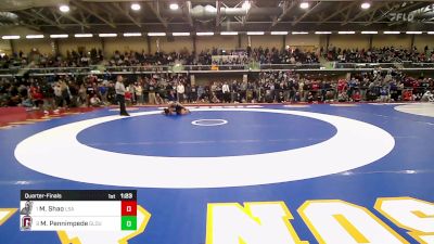 132 lbs Quarterfinal - Meili Shao, La Salle Academy vs Morgan Pennimpede, Gloucester