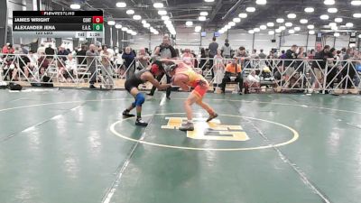 120 lbs Rr Rnd 1 - James Wright, Central Maryland Wrestling - HSB vs Alexander Jena, Elite Athletic Club - HSB