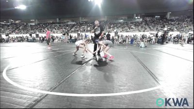 85 lbs Consolation - Sophia Whitenack, Tiger Trained Wrestling vs Presley Williams, Sperry Wrestling Club