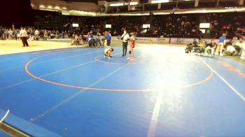 Girls 100 lbs Champ. Round 2 - Bella Phipps, Washington (Girls) vs Alyzah Gonzalez, Richland (Girls)