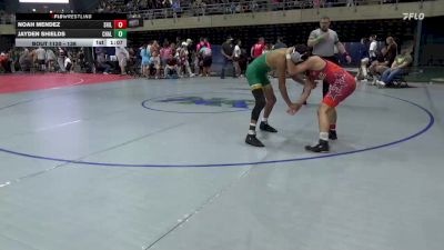 136 lbs Quarterfinal - Noah Mendez, Shillington vs Jayden Shields, Chalfont