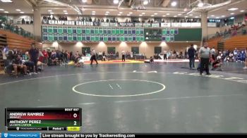 145 lbs Quarterfinal - Brandon Eusebio, Rancho Bernardo vs Anthony Albanese, Slam Academy