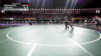 133 lbs Consi Of 32 #2 - Thomas Milligan, UConn vs Klue Thaw, Albany