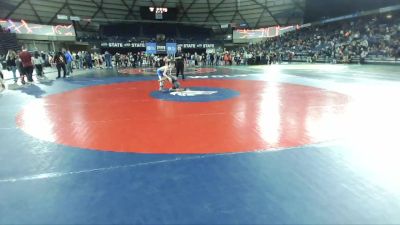 67 lbs Champ. Round 1 - Tristan Guarnes, Mat Demon Wrestling Club vs Karson Cave, Steelclaw Wrestling Club