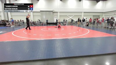 113 lbs Cons. Round 3 - Joseph Austin, GA vs Sayvion Surles, TN