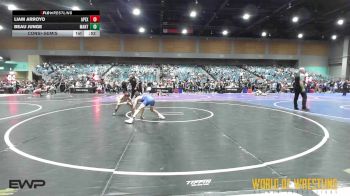 88 lbs Consolation - LIAM Arroyo, Apex vs Beau Junge, Mantanona TC