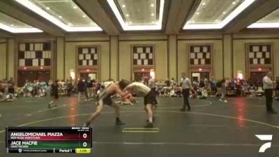 195 lbs Round 3 - Jace Macfie, Unattached vs Angelomichael Piazza, Red Nose Wrestling