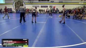 JV-3 lbs Round 1 - Hunter Rave, West Delaware, Manchester vs Jonah Bergert, Benton Community