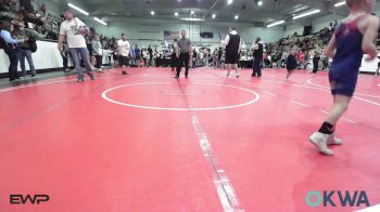 43-46 lbs Rr Rnd 2 - Crew Andrews, Team Tulsa Wrestling Club vs Cutter Carson, Salina Wrestling Club