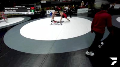 Cons. Semis - Demetri Clark, Temecula Valley High School Wrestling vs Tannor Costello, Dominator Wrestling Club