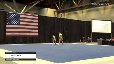 Saniya Barre - Women's Pairs, NOLA - 2021 USA Gymnastics Championships