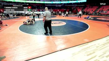 2A 150 lbs Champ. Round 1 - Dominic Garcia, Antioch vs Grady Neal, Metamora