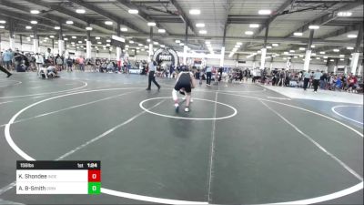 156 lbs Round Of 16 - Kaleb Shondee, Independant vs Ayden Barrera-Smith, Grindhouse WC