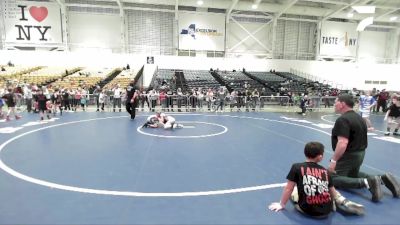 75 lbs 5th Place Match - Benedetto Annoscia, Deep Roots Wrestling Club vs Ian Plagianakos, Club Not Listed