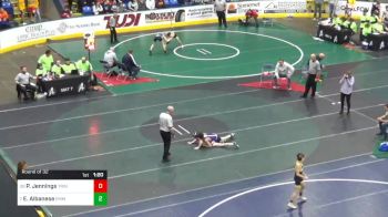 89 lbs Round Of 32 - Parker Jennings, Trinity vs Emilio Albanese, Emmaus