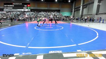 130 lbs Consolation - Lily Valencia, Calaveras vs Lily Munoz, Swamp Monsters