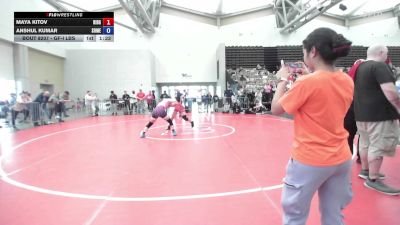 3rd Place - Maya Kitov, Ridgewood vs Anshul Kumar, Somerville