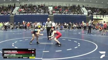 85 lbs Cons. Round 3 - Brody Locke, Buffalo Valley Wrestling Club vs Hunter Green, Fitch Trained Wrestling