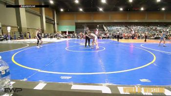 95 lbs Consi Of 8 #1 - Ryan Nored, Wasco Wrestling vs Milo Ward, Bruiser WC