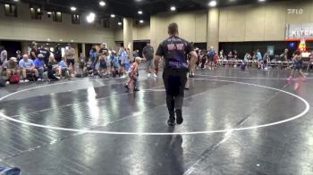 45 lbs Round 7 (8 Team) - Nicholas Steiner, RWA vs Boone Humphrey, Crossroads Wrestling