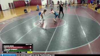 152 lbs Round 1 - Landon Umbreit, Minnesota vs Mason Ross, Coon Rapids Mat Bandits Wrestling Club