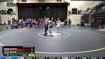113 lbs Placement Matches (8 Team) - Trent Ledlow, Pell City vs Chase Nuckles, Chelsea
