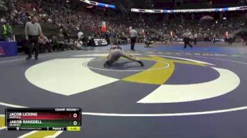 Champ. Round 1 - Jacob Licking, Norfolk vs Jakob Ransdell, Kearney