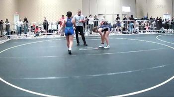 130 lbs Round Of 16 - Nyla Naugle, Red Mountain WC vs Gianna Mottola, Mtc