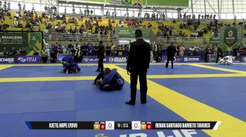 Renan Santiago Barreto Tavares vs Kjetil Hope Lydvo 2025 Brasileiro Jiu-Jitsu IBJJF