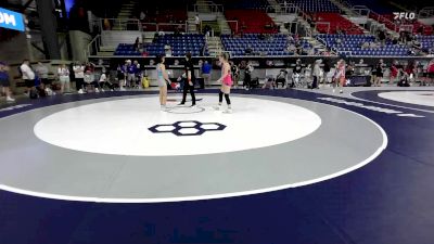 100 lbs Champ. Rd Of 32 - Killian Evans, MO vs Lillyana Iman, IL