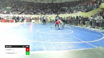 123 lbs Round Of 32 - Dominic Graff, R.A.W. vs Logan Hargrove, Catoosa Wrestling