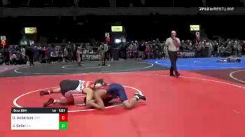 130 lbs Round Of 16 - Dean Anderson, East Valley WC vs Julian Solis, Reign WC