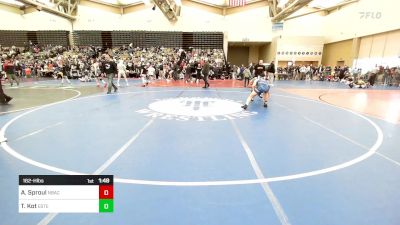 162-H lbs Round Of 64 - Ayden Sproul, North Babylon Athletic Club vs Tyler Kot, Este Built