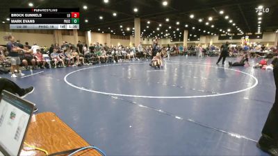 157 lbs Round 5 (6 Team) - Mark Evans, Powerhouse vs Brock Gunnels, Level Up