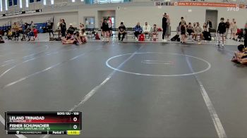 100 lbs Round 2 - Fisher Schumacher, Longwood Wrestling Club vs Leland Trinadad, FL Scorpions