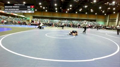144 lbs Consi Of 16 #1 - Braxton Trimble, West Field vs Jair Jackson-Bey, Allen