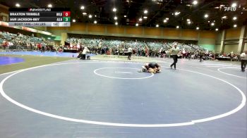 144 lbs Consi Of 16 #1 - Braxton Trimble, West Field vs Jair Jackson-Bey, Allen
