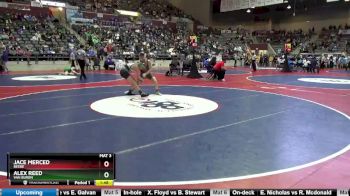 5A 126 lbs Semifinal - Alex Reed, Van Buren vs Jace Merced, Beebe