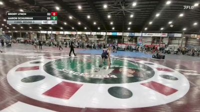 126 lbs Cons. Round 3 - Aaron Schurman, Unattached vs Brody Lynch, Frontier