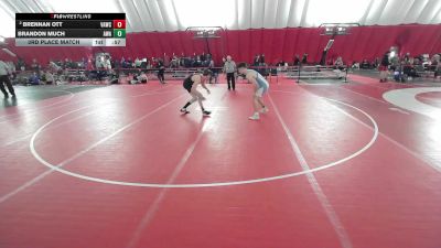 USA Junior Boys - 157 lbs 5th Place Match - Brandon Much, Askren Wrestling Academy vs Brennan Ott, Verona Area Wrestling Club, Inc.