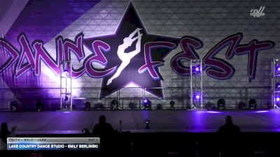 Lake Country Dance Studio - Emily Berlinski [2026 Youth - Solo - Jazz Day 1] 2026 DanceFest Grand Nationals