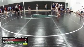 126 lbs Cons. Round 3 - Tristen Jackson, Rogers High School vs Elijah Archer, Lions Wrestling Academy