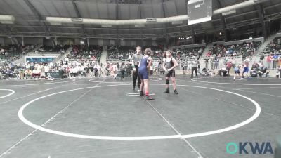 110 lbs Consi Of 8 #1 - Kirilee McLemore, Team Guthrie Wrestling vs Able Jones, Mannford Pirate Youth Wrestling