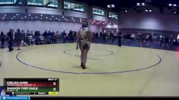 145 lbs Placement (16 Team) - Chelsea Durie, Charlie`s Angels- GA Black vs Sharaon Chief Eagle, SD Heat